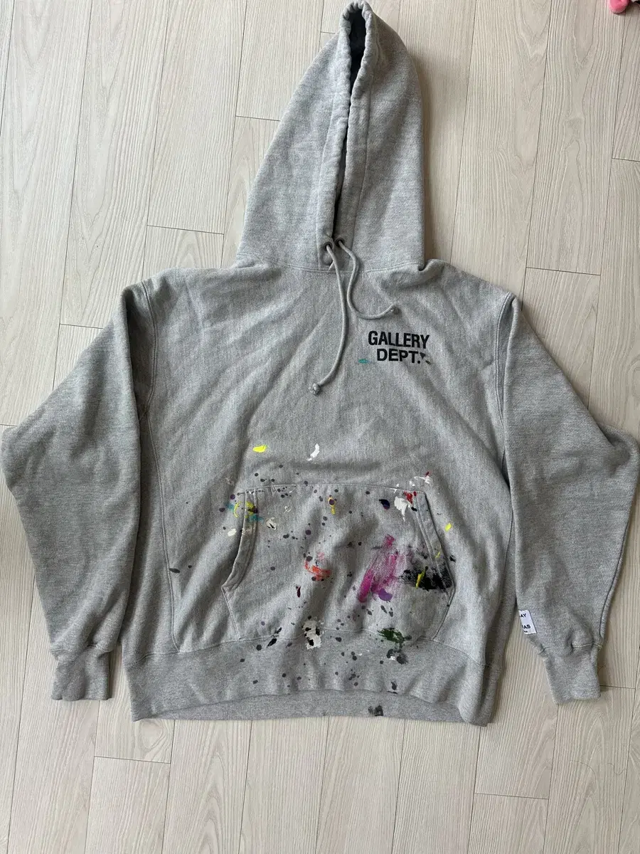 [L] GALLERY DEPT PAINTED LOGO HOODIE